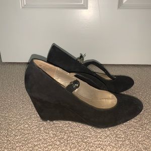 Black Professional Wedges. Size: 6.5